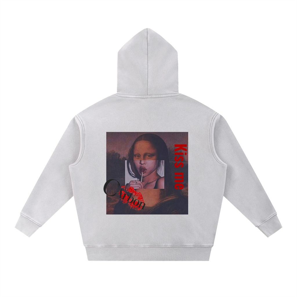 Snow Wash Fleece Oversize Hoodie