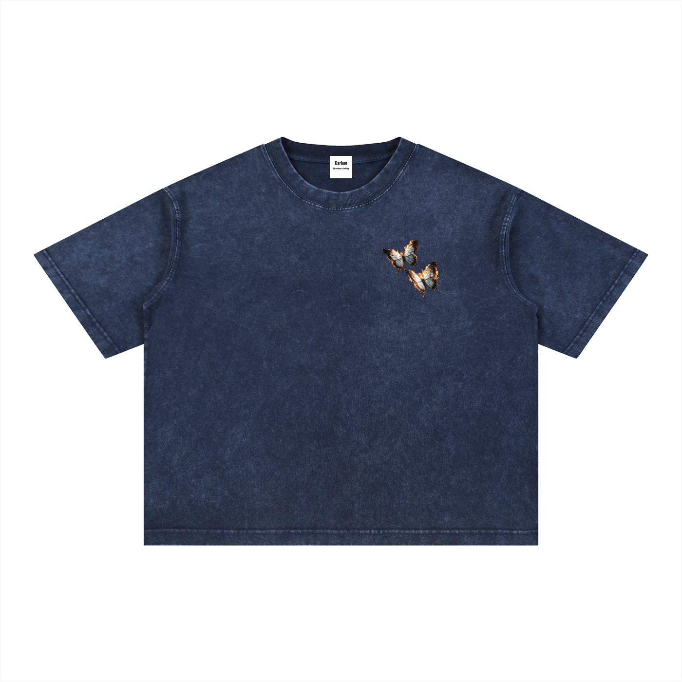 Mineral Wash Boxy Cotton T-Shirt