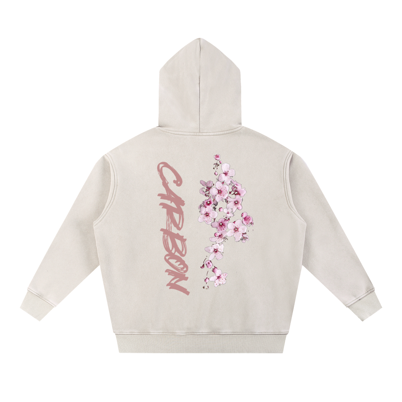 Snow Wash Fleece Oversize Hoodie