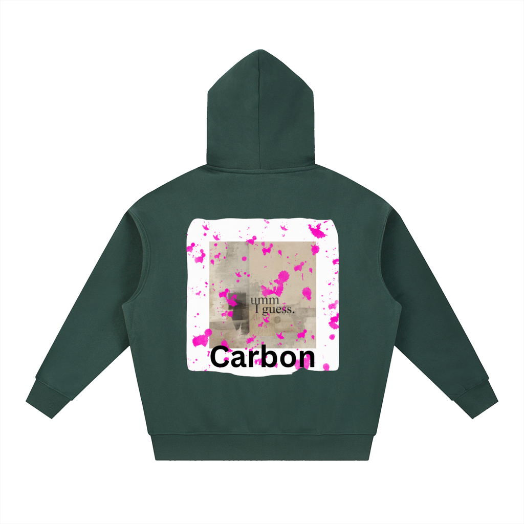 Essential Oversized Boxy Fit Fleece Hoodie