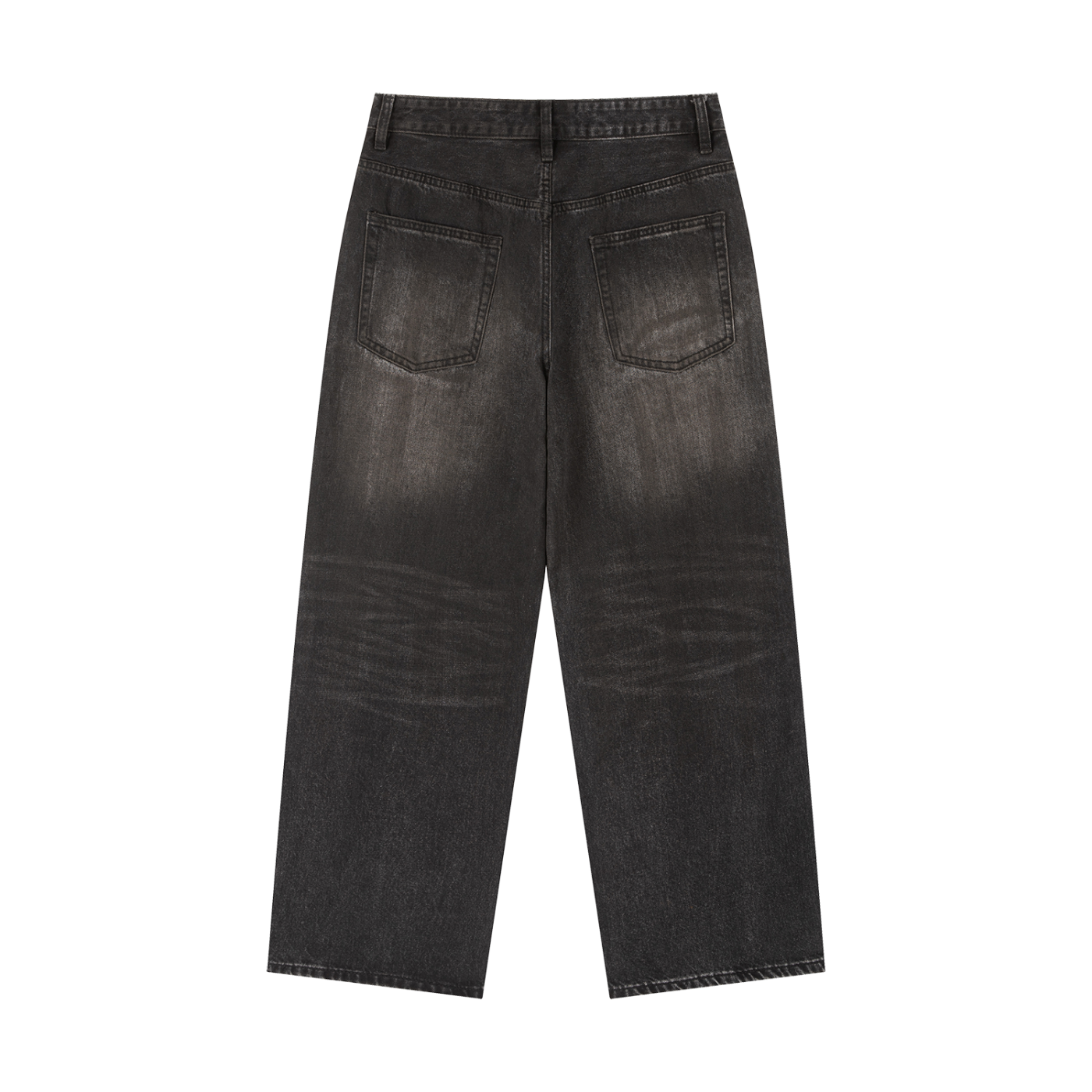 Vintage Wash Denim Jeans