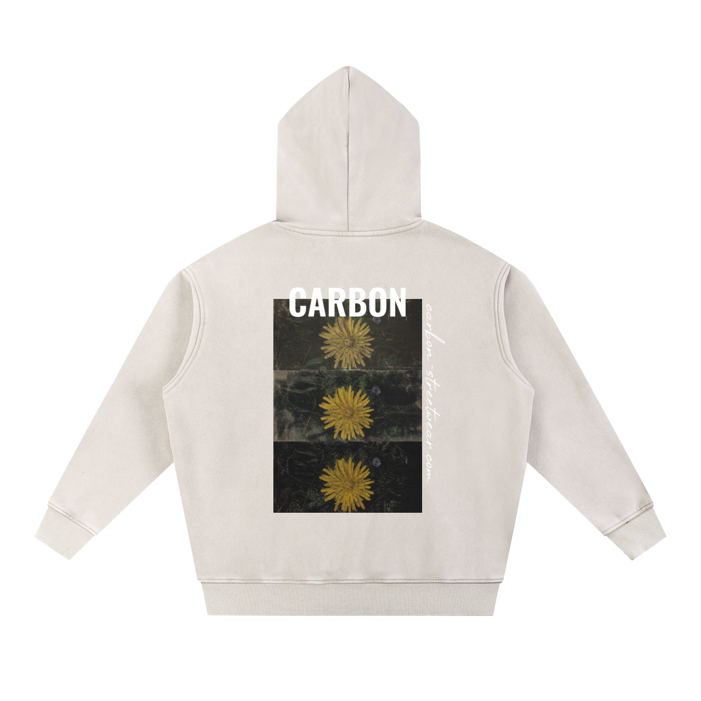 Snow Wash Fleece Oversize Hoodie