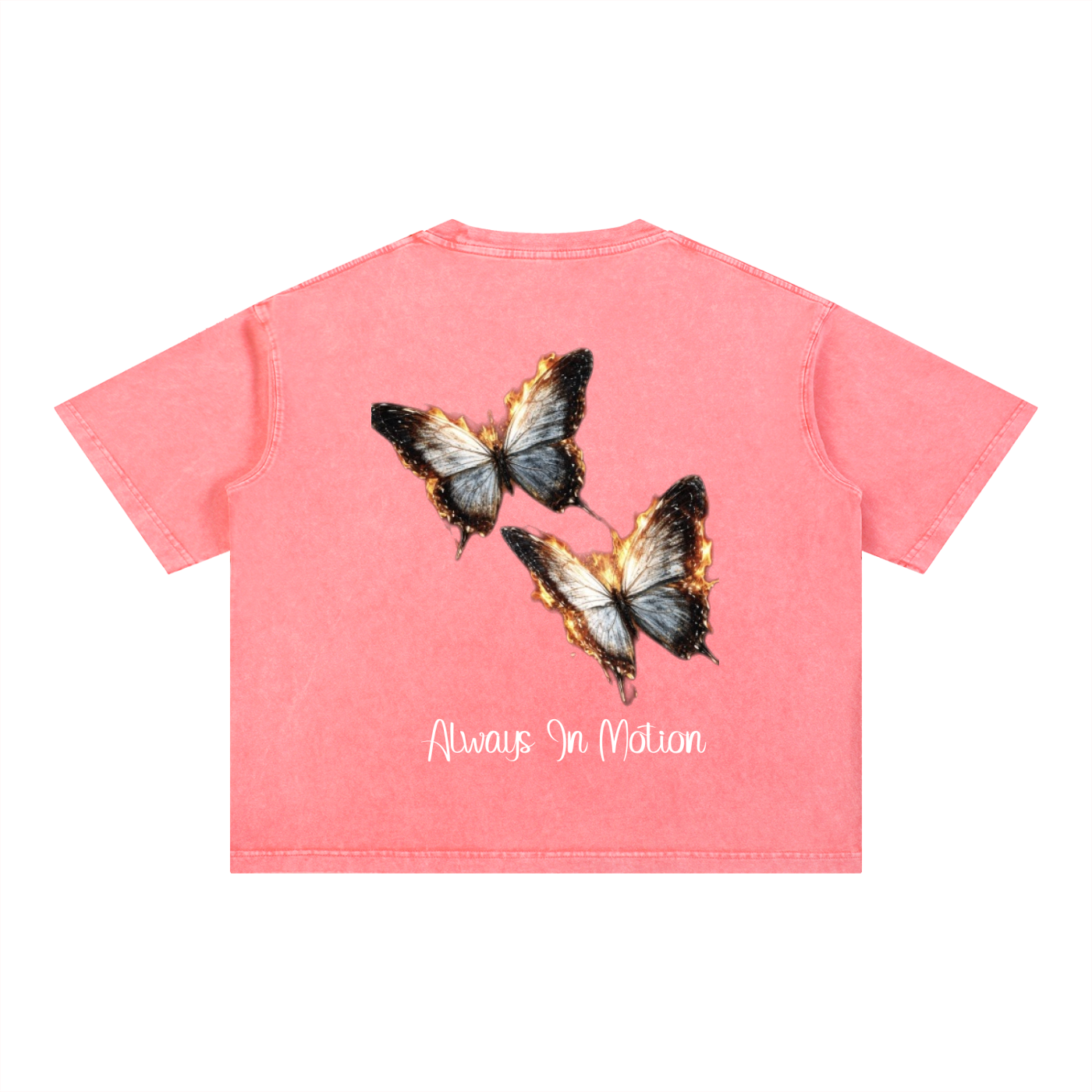 Mineral Wash Boxy Cotton T-Shirt