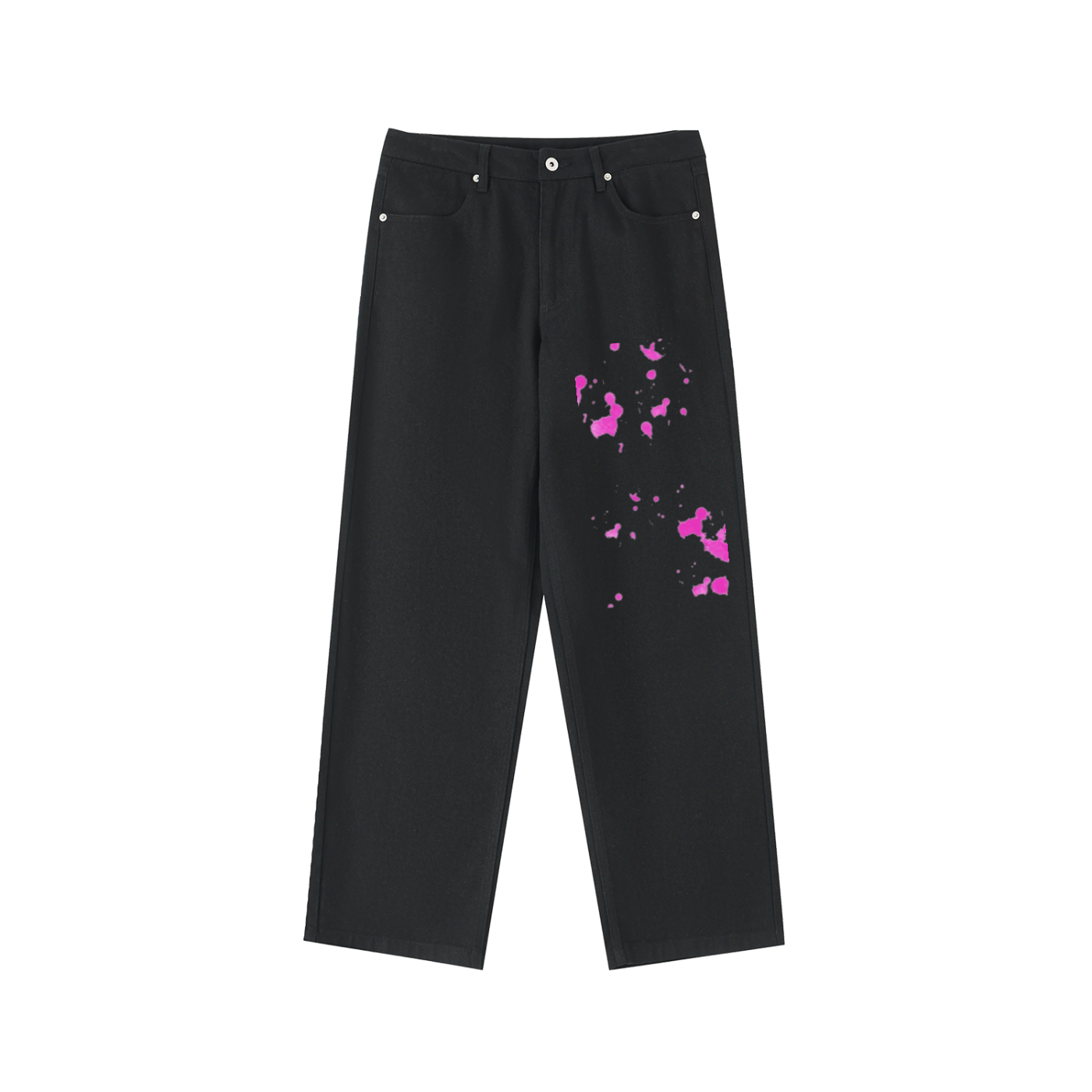 Heavyweight Cotton Straight-Leg Pants