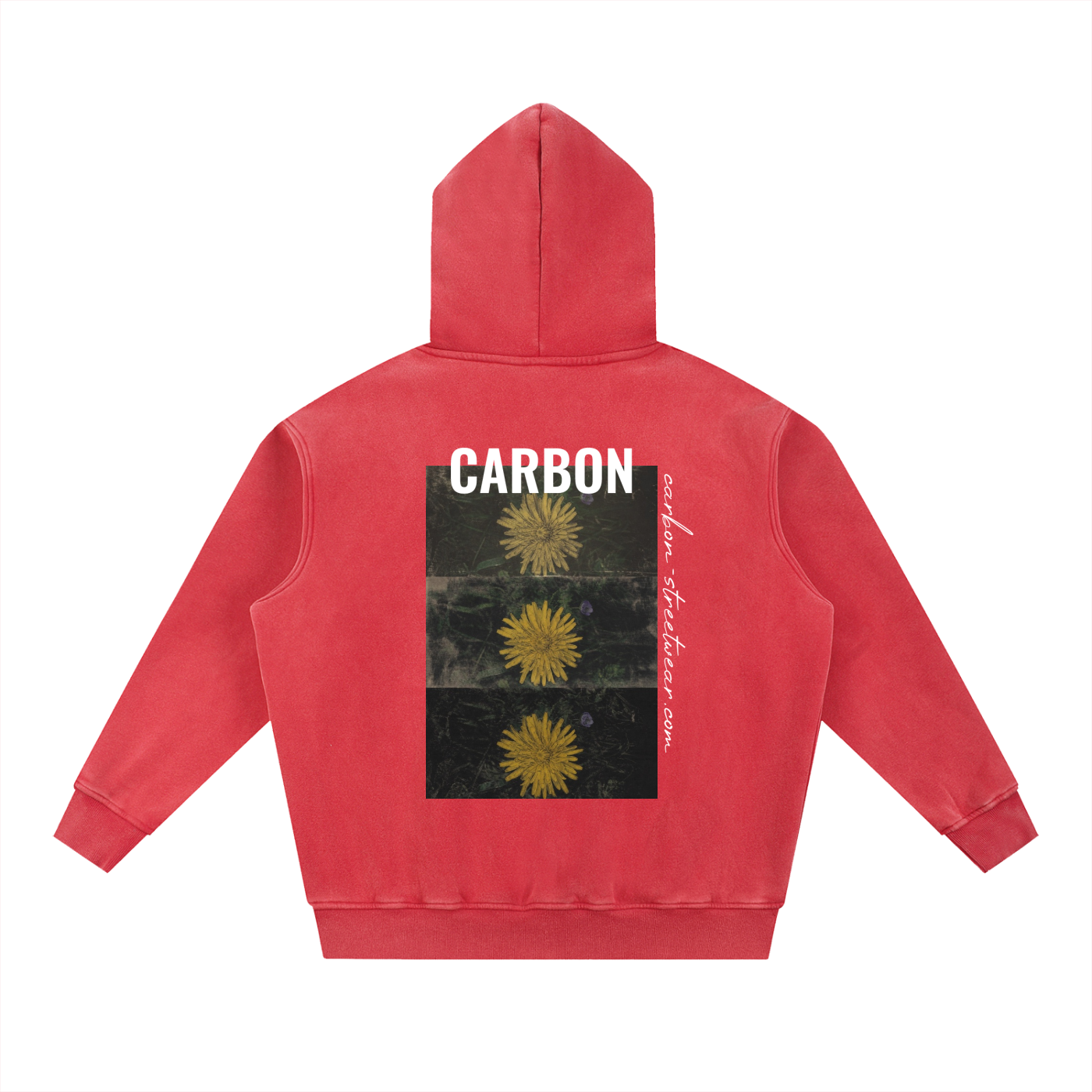 Snow Wash Fleece Oversize Hoodie