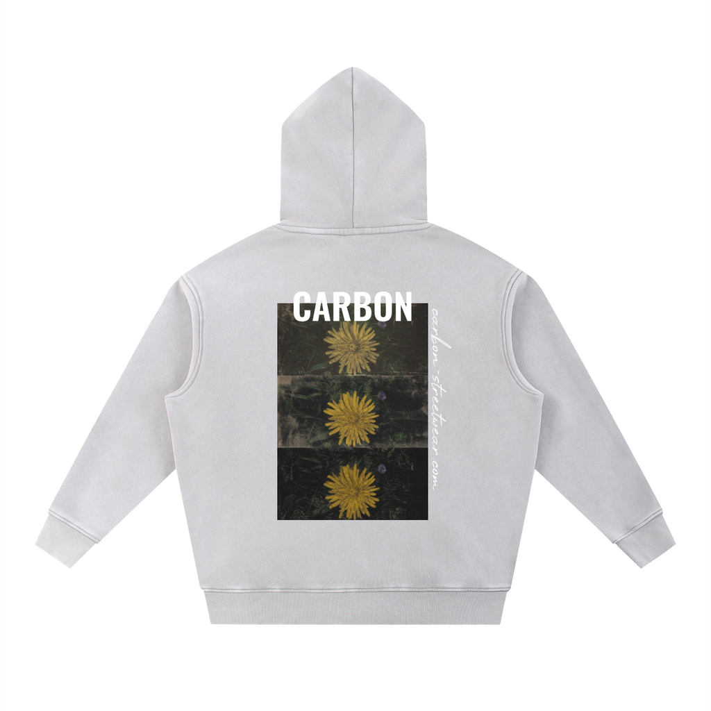 Snow Wash Fleece Oversize Hoodie