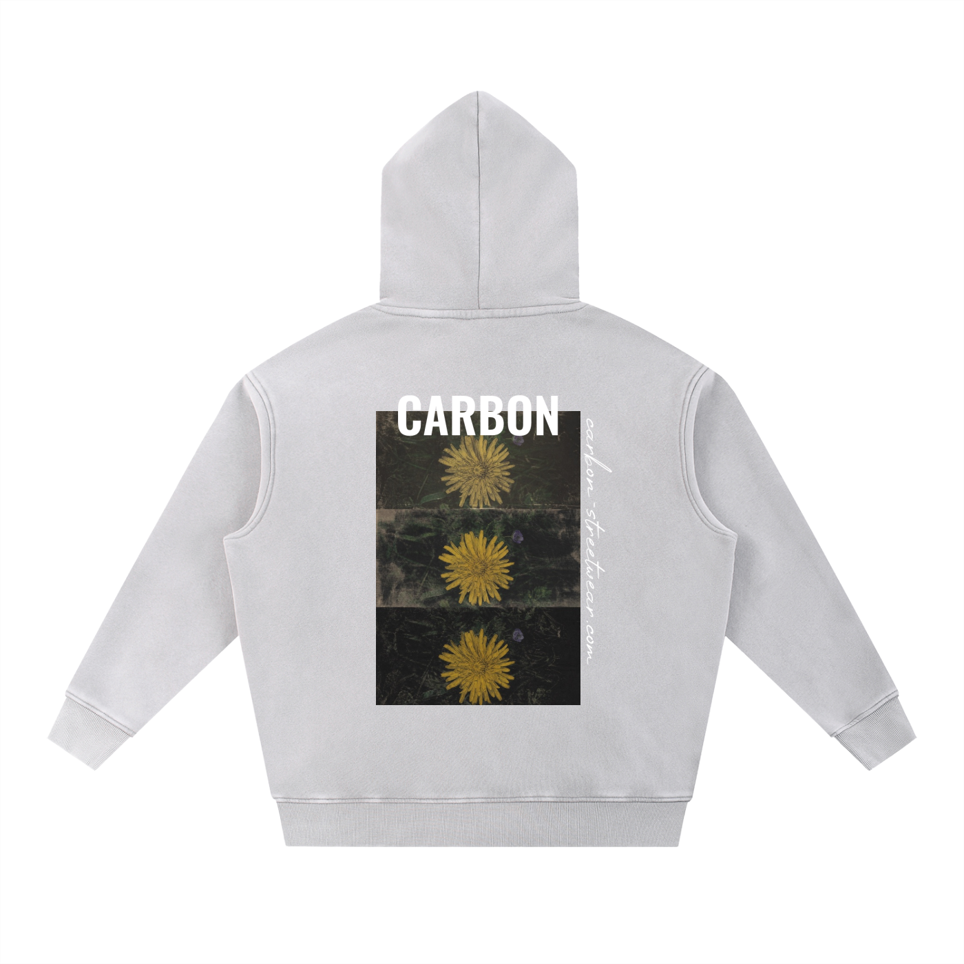 Snow Wash Fleece Oversize Hoodie