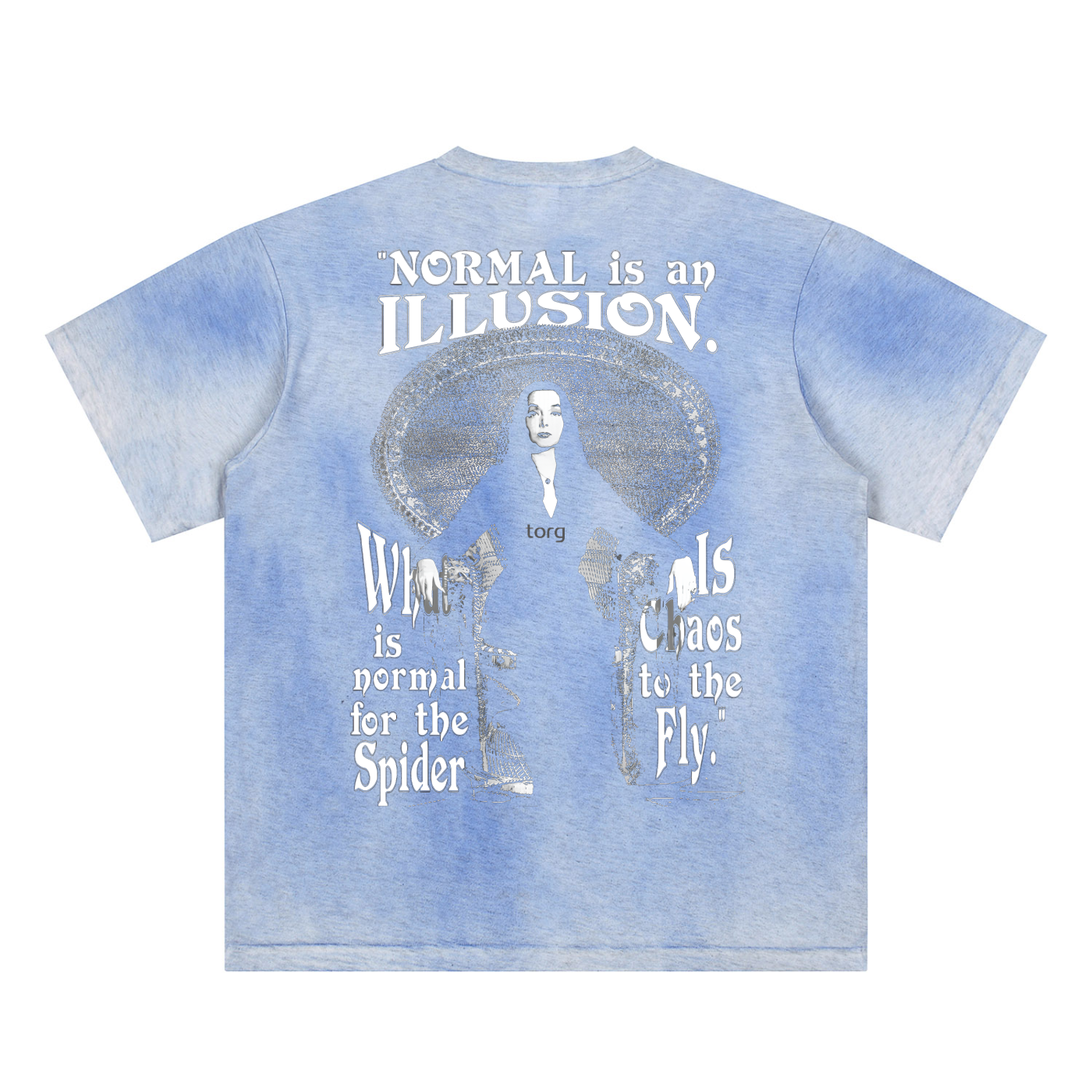 Sun Fade Hand-Painted T-Shirt
