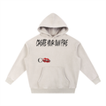 Snow Wash Fleece Oversize Hoodie
