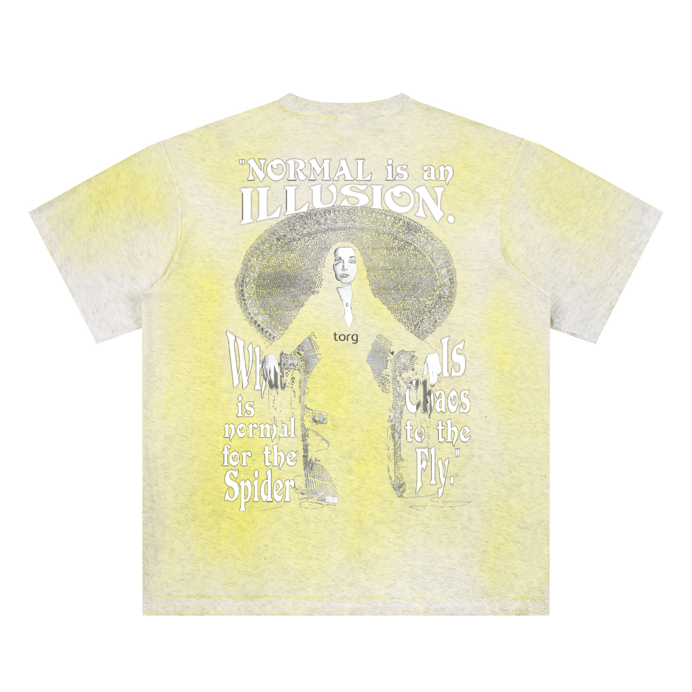 Sun Fade Hand-Painted T-Shirt