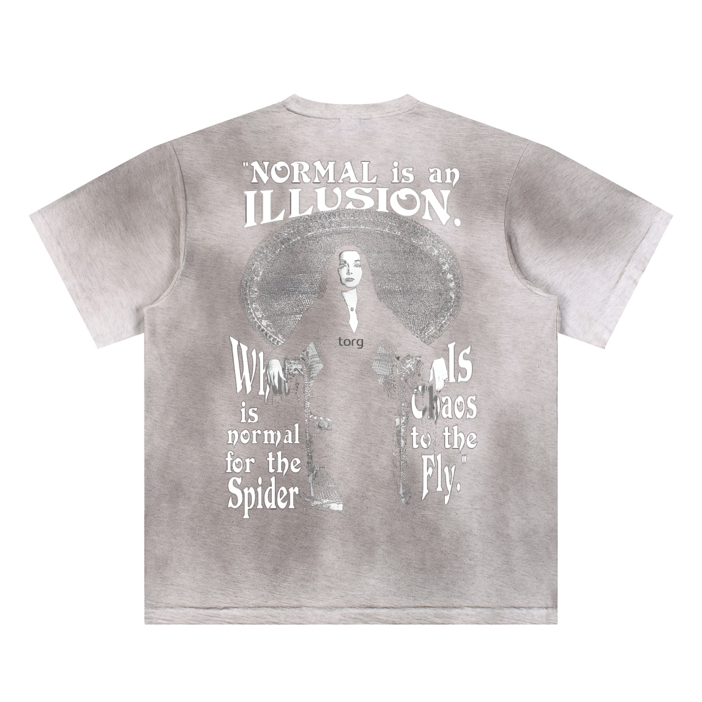 Sun Fade Hand-Painted T-Shirt