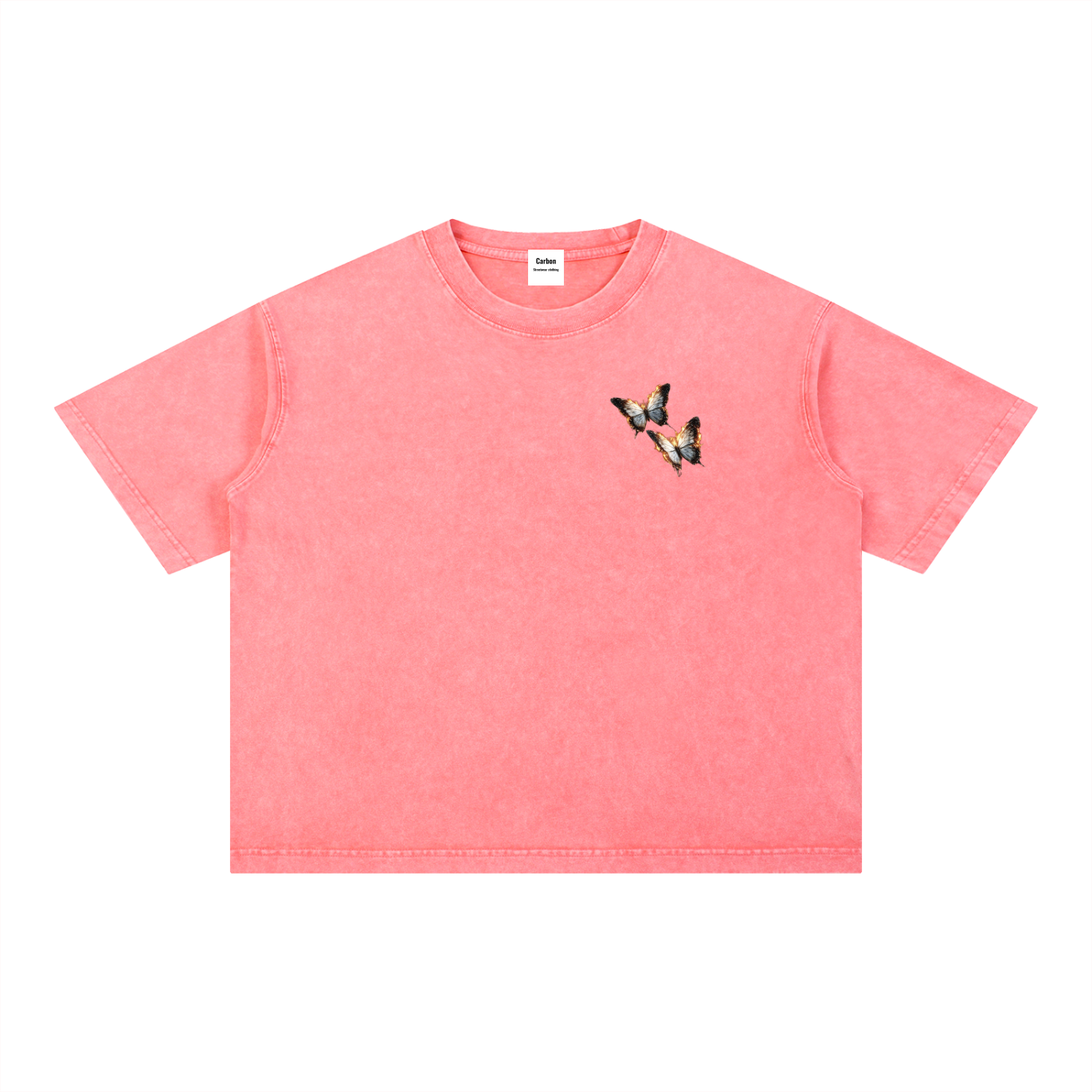 Mineral Wash Boxy Cotton T-Shirt