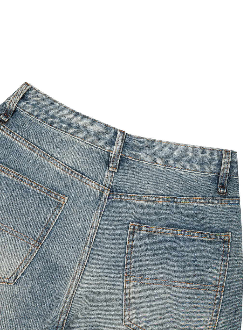 Men's Vintage Wash Denim Shorts