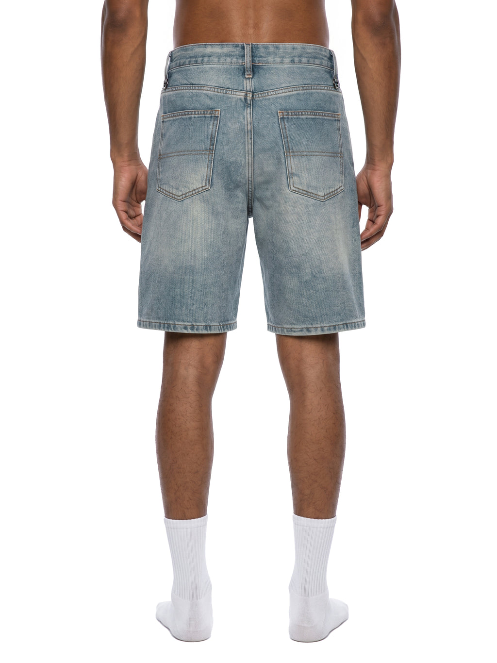 Men's Vintage Wash Denim Shorts